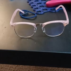 Women's blue light filtered retro glasses